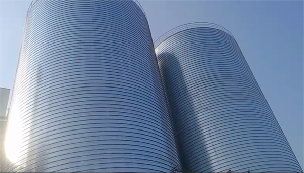 福州2座混凝土高架卷板仓